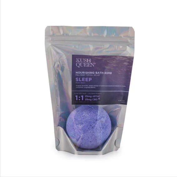 CBD:THC (Delta 8) Bath Bombs - Image 4