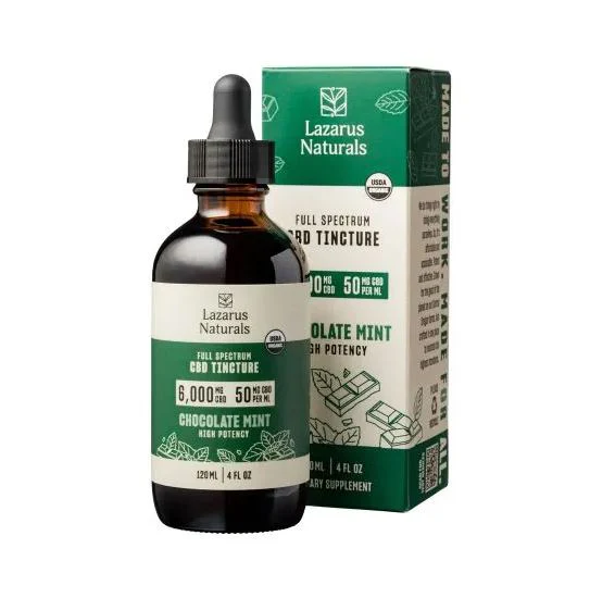Chocolate Mint Full Spectrum High Potency Tincture - Image 3