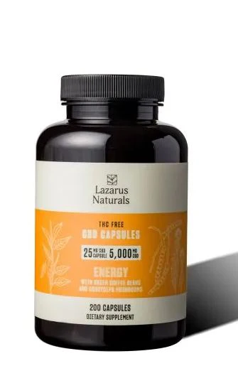 Energy Formula 25mg CBD Isolate Hemp Capsules - Image 5