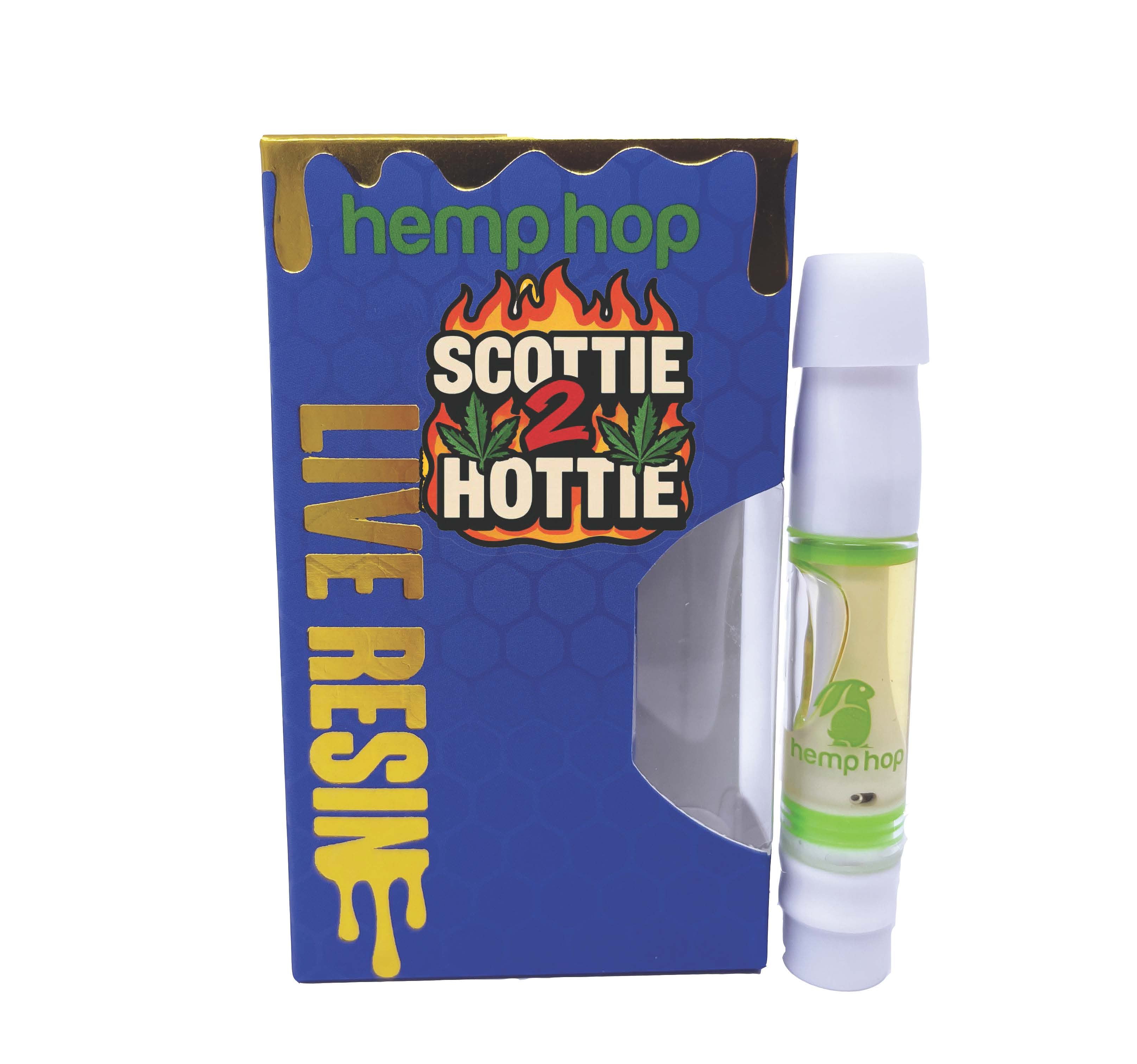 Scottie 2 Hottie CBDA:THCA Live Resin Vape Cartridge
