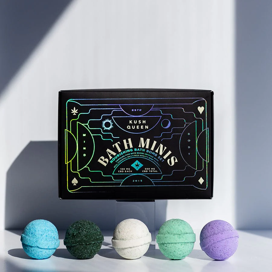 Mini CBD Bath Bomb Collection